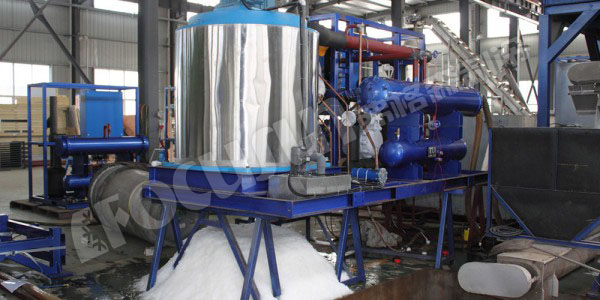 10 tons marine used seawater flake ice machine--Maldives-4