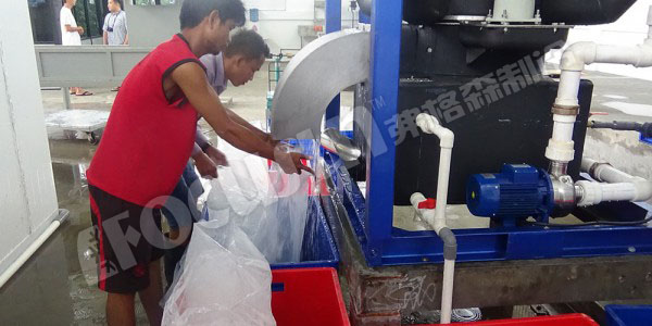 10 tons tube ice machine with 20T cold room--Indonesia-4