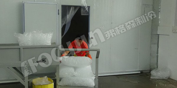 10 tons tube ice machine with 20T cold room--Indonesia-5