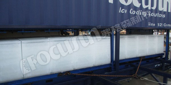 18 tons direct system block ice machine-- India-3