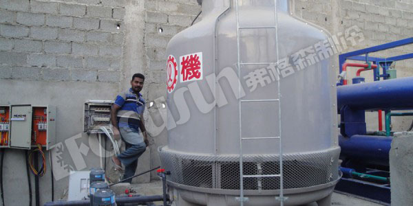 25 tons brine system block ice machine--Oman-1