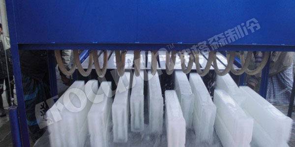25 tons brine system block ice machine--Oman-4